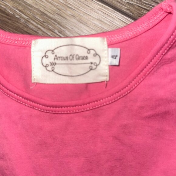 Arrows of Grace girls size 4 long sleeved top NWOT - Picture 2 of 3